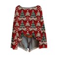 thumbnail image 3 of Chandails d'Hiver Grande Taille pour Femmes Mode Décontractée de Noël Chandail à Manches Longues Beige TTG, 3 of 3