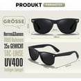 thumbnail image 2 of Sunglasses, men's and women's polarized rectangular sunglasses, 2 of 5