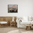 thumbnail image 2 of Stupell Vast Desert Mountains Vintage Truck Transportation Photography Gray Floater Framed Art Print Wall Art, 2 of 6