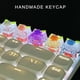 thumbnail image 4 of Gamings Keycaps Camellias Resins Keycap Flower Pattern OEM Height Keycap for Mechanical Keyboards sky blue, 4 of 4