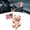 Pig, variant on RZDLIZJ 1 Pcs Patriotic Puppy Dog Figurines Memorial Day Table Top Wooden Statue Patriotic Table Decor 4th of July Decorations for Independence Day Indoor Office Desk Mantle Home Decor