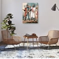 thumbnail image 2 of Cuadro Decorativo - Caballeros medievales Jr  Impresión en canvas, estrechado., 2 of 2