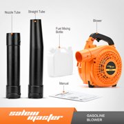 Leaf Blower 26CC 2-Cycle Gas Powered Cordless Handheld Sweeper Blower Leaves Snow Dusty Clean for Garden, Lawn, Decks and Walkways
