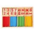 thumbnail image 1 of Colourful Wooden Number Cards Educational Toys for Kids, 1 of 5