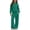 Green, variant on Jalioing Big Boys Girls Tracksuit 2 Piece Zipper Hoodies Wide Leg Sweatpants Set Winter Casual Workout Outfits