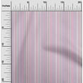 thumbnail image 1 of oneOone Silk Tabby Fabric Multicolor Stripe Print Fabric BTY 42 Inch Wide, 1 of 3