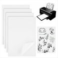 thumbnail image 1 of Papel de Bordado Stick & para Bordado Transferencia de Bordado Soluble para Transferir Patrones de Bordado 6PCS, 1 of 5
