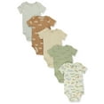 thumbnail image 3 of Baby Boy Carter's 5-Pack Short Sleeve Animals Bodysuits Color: Multi Size: 18 MONTHS, 3 of 3