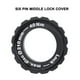 thumbnail image 5 of Funda de bloqueo de centro de bicicleta 9/12/15mm 6 pernos disco de freno de rotor anillo de ciclismo piezas Likrtyny paseo en bicicleta, 5 of 9