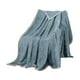 thumbnail image 2 of Manta para siesta de oficina, 1 unidad, funda para sofá de 150 x 200 cm, terciopelo a cuadros de piña, poliéster, transpirable, cómoda para el hogar y el salón (gris), 2 of 9