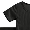 thumbnail image 4 of fatyb Garçons Filles Été Ensembles 2 Pcs T-Shirts à Manches Courtes Col Rond Shorts Ensembles de Shorts Décontractés pour Enfants, 4 of 6