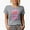 Heather Grey, variant on Distressed Mini - Retro Groovy Wavy Text Mother's Day Mother-to-Daughter Art Merch Gift, Tan T-Shirt, XL