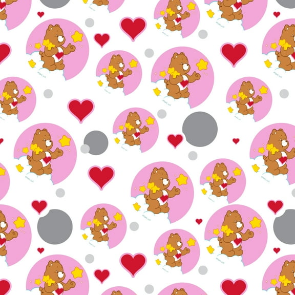 Care Bears Tenderheart Bear Premium Gift Wrap Wrapping Paper Roll