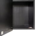 Ventura Medicine 36Inch Durable Espresso Assembled Frame Bathroom Wall with
