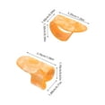 thumbnail image 6 of OFFIGAM 10-Pack Electric Bass Guitar Picks Assorted Colors PE Flat Thumb Picks for Musicians and, 6 of 8