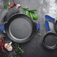 thumbnail image 2 of Silicone Chaud Poignée Porte Couvercle Ensemble Aider Casserole Poignée Manches Poêles en Fonte Poignées, 2 of 4