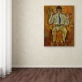 thumbnail image 3 of Egon Schiele 'Portrait Of Paris Von Gutersloh' Canvas Art, 3 of 3