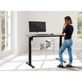 thumbnail image 3 of Prado Table with Urban Walnut Engineered Wood Top and Black Base, 3 of 10