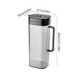 thumbnail image 3 of Cold Water Kettle AS Plastic 2000ml | Flip Top Leak Proof Pitcher | Hot & Cold Resistant Beverage Jug | Easy Press Pour | Large Capacity Tea Carafe for Home, Party, Fruit Infusions | White or Black, 3 of 6
