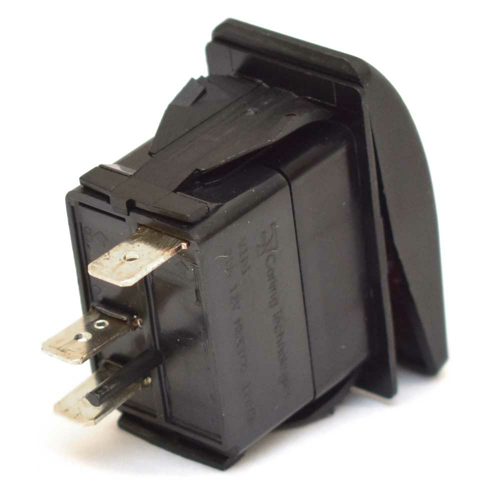 Carling On/Off Contura III Boat Rocker Switch | Unlabeled 3-Spade 12V