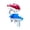 B, variant on High Pressure Water Squirt Gun Long Range Blaster for Summer Outdoor Pool Party and Beach Games Random Color Dolphin