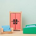 thumbnail image 4 of 2 mini cerraduras de puerta a escala 1:12, manijas de puerta en miniatura con diseño floral vintage, cerraduras decorativas para casa de muñecas, accesorios para casas pequeñas, 4 of 7