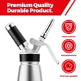 thumbnail image 3 of Dispensador de crema batida OSJ COOK de aluminio 500 ml, set, 3 of 7
