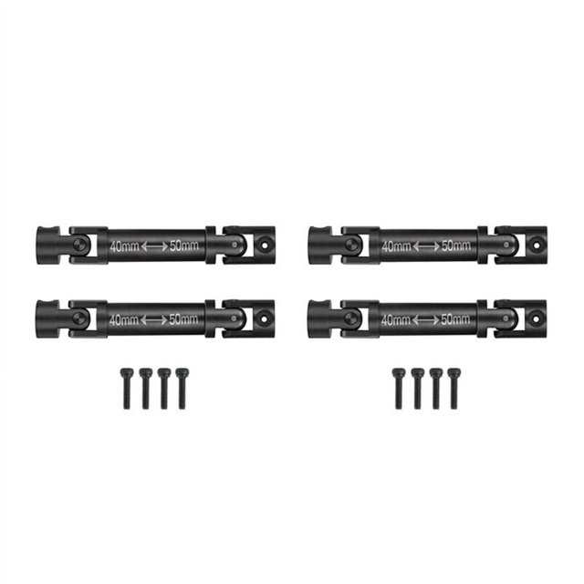 4x para FMS FCX24 Metal Steel CVD Drive Shaft 1/24 RC Crawler Car Upgrades Parts Accessories
