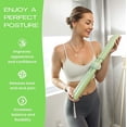thumbnail image 4 of Yoga Alignment Stick Back Straightener - Gray Color Foldable Design For Easy Storage, Lightweight For Yoga Practice, Pilates, Posture Correction, Home Gym, Office Use, 4 of 5