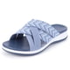 thumbnail image 2 of Sandalias Informales Sin Cordones para Mujer Con Cruzadas Antideslizantes Fiestas Y, 2 of 9