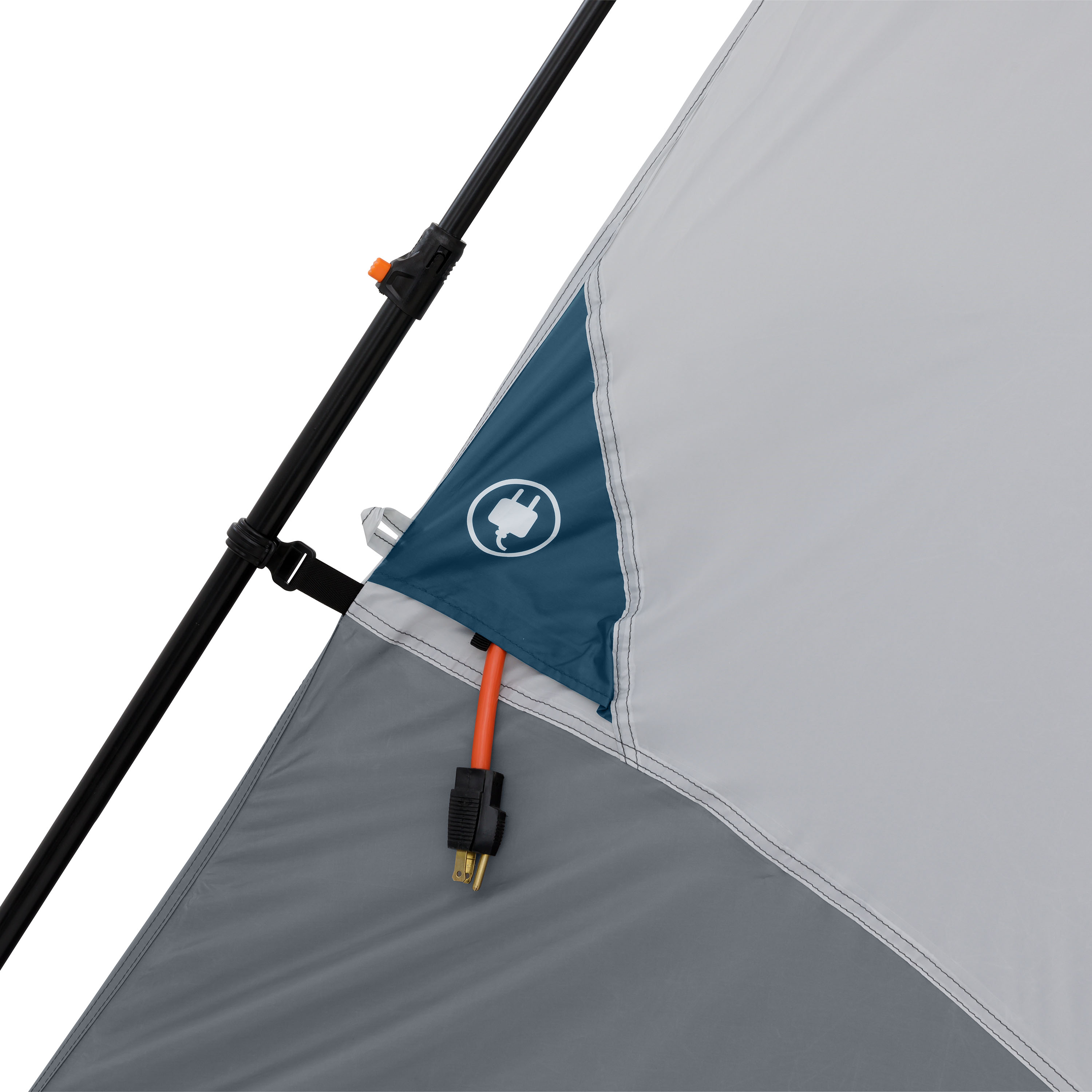 Carpeta de campaña instantánea para 6 personas de 10' x 9' Ozark Trail con luz LED, 19.38 lbs 4