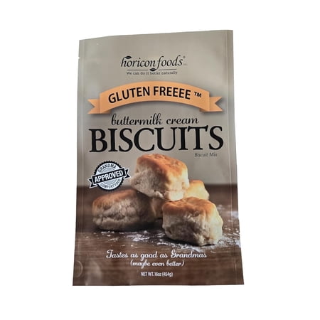Glutenfreeee Buttermilk Cream Biscuit Mix 16oz – Certified Gluten-Free Non-GMO