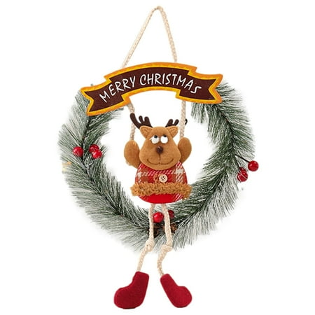 

Birds Glass 10 Inch Needles Christmas Mini Pendant Snowman Home Door Hanging Creative Holiday Decorations Winter Holiday Home Decor