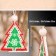 thumbnail image 2 of Gibobby 12pcs Adornos colgantes de Navidad Adornos para árboles de Navidad Colgantes de Navidad Adornos en forma de y árbol para el árbol de Navidad(Red), 2 of 5
