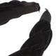 thumbnail image 3 of Cross Hair Hoop Ladies Braid Flannelette Wide Edge Hair Hoop Accesorio para el cabello para mujer niña negro, 3 of 4