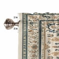 thumbnail image 5 of Boho Green Beige Kitchen Valances for Windows 42x12 Inch Kitchen Curtains Valances Rod Pocket Ethnic Southwestern Retro Geometric Bathroom Window Valances for Window Treatment Decor, 5 of 6