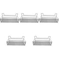thumbnail image 6 of MLINS 5pcs Hanging Wall Basket Wall Mount Sturdy Iron Wire Basket Wire Storage Basket Bathroom Shelf, 6 of 8