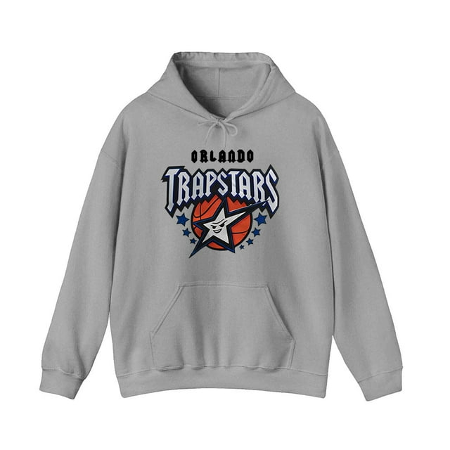 Young Jeezy Merch Orlando Trapstars Chandail à Capuchon Chandails à Capuchon Unisexe Rappeur Chandail à Manches Longues Graphique,S,Gris