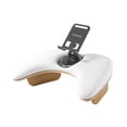 thumbnail image 2 of Manicure Arm Rest Nail Art Pillow Phone Holder U Shaped Microfiber PU Leather Cushion for Salon Tech Home Use, 2 of 6