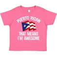 thumbnail image 3 of Inktastic Puerto Rican Awesome Boys or Girls Toddler T-Shirt, 3 of 5