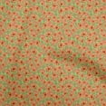 thumbnail image 1 of oneOone Velvet Orange Fabric Tropical Quilting Supplies Print Sewing Fabric By The Yard 58 Inch Wide, 1 of 1
