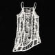 thumbnail image 2 of Corto De Playa Mujer Tejido De Punto Floral Camiseta Larga Ahuecada De Bikini XL blanco Yinane Bikini de crochet para mujer, 2 of 8