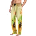 thumbnail image 4 of Autumn Sunflowers Men's Pajama Pants Lightweight Sleepwear Bottom Lounge Pants, 4 of 6