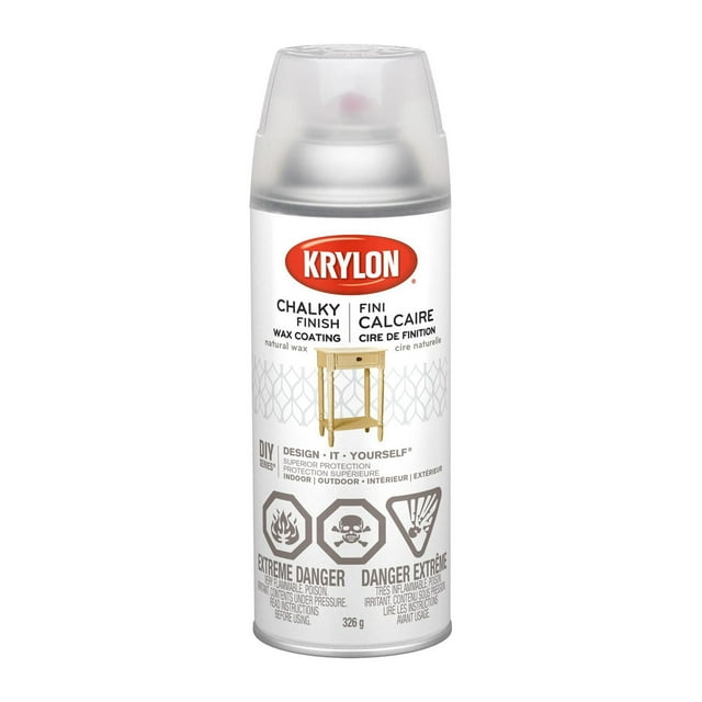 Krylon Chalky Finish Paint Finishing Wax, Natural, 326 g