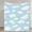 40x30inch(102cmx76cm), variant on 1pc Flannel Blanket with Light Blue Background and White Clouds Pattern, Soft Warm Nap Throw for Sofa, Office, Bed, Camping & Travel - All-Season Multi-Purpose Gift Blanket, 2D Flat
