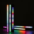 thumbnail image 1 of Light Bar Sound Control RGB Lamp sound control Music Sync LED Light Bar Car Atmosphere Lighting Supplies, Charging Type, Black, 1 of 8