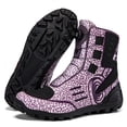 thumbnail image 4 of Botas De Moto Y Zapatos De Moto Para Todas Las Estaciones Para Hombre Y Mujer,Negro morado,41, 4 of 16