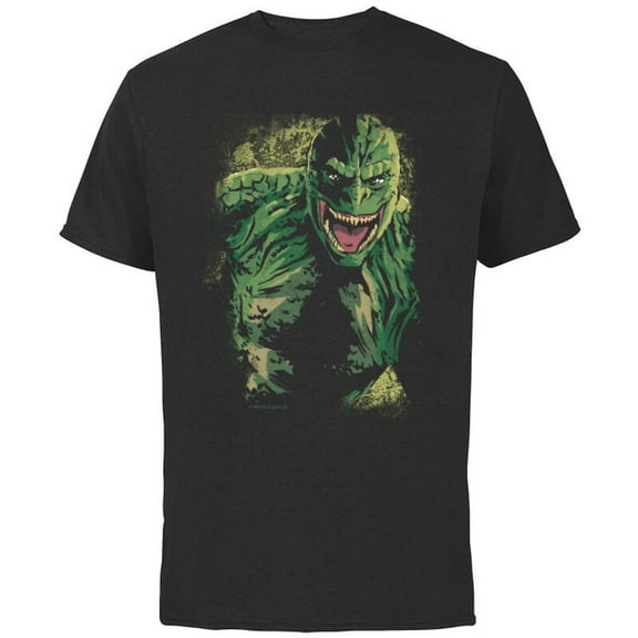 Marvel Spider-Man: No Way Home The Lizard Illustrated - Short Sleeve T-Shirt for Kids – Customized-Black