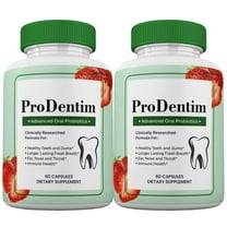 (2 Pack) ProDentim Capsules for Oral Health, Pro Dentim Pills for Gums and Teeth Probiotics, ProDentim Oral Supplement, 60 Capsules
