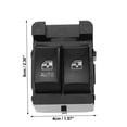 thumbnail image 6 of Power Window Switch 10284860 for Chevrolet Monte Carlo 2000-2005 for GMC Savana Driver Side Switch Button Black, 6 of 7